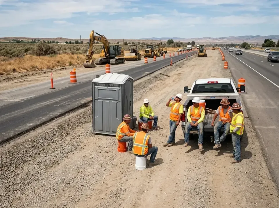 highway-road-construction-crew-007 — frequently asked questions, Porta Potty and Restroom Rentals in Lavonia, GA